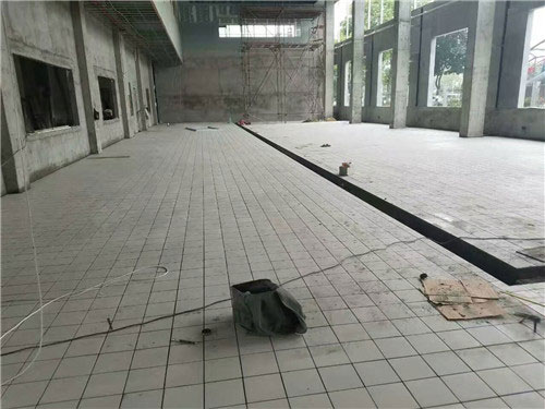 耐(nài)酸(suān)磚施工現場